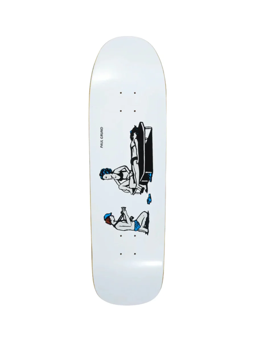 Tabla de skateboard Polar Paul Grund Photographer 1991 Sr | 9.25″