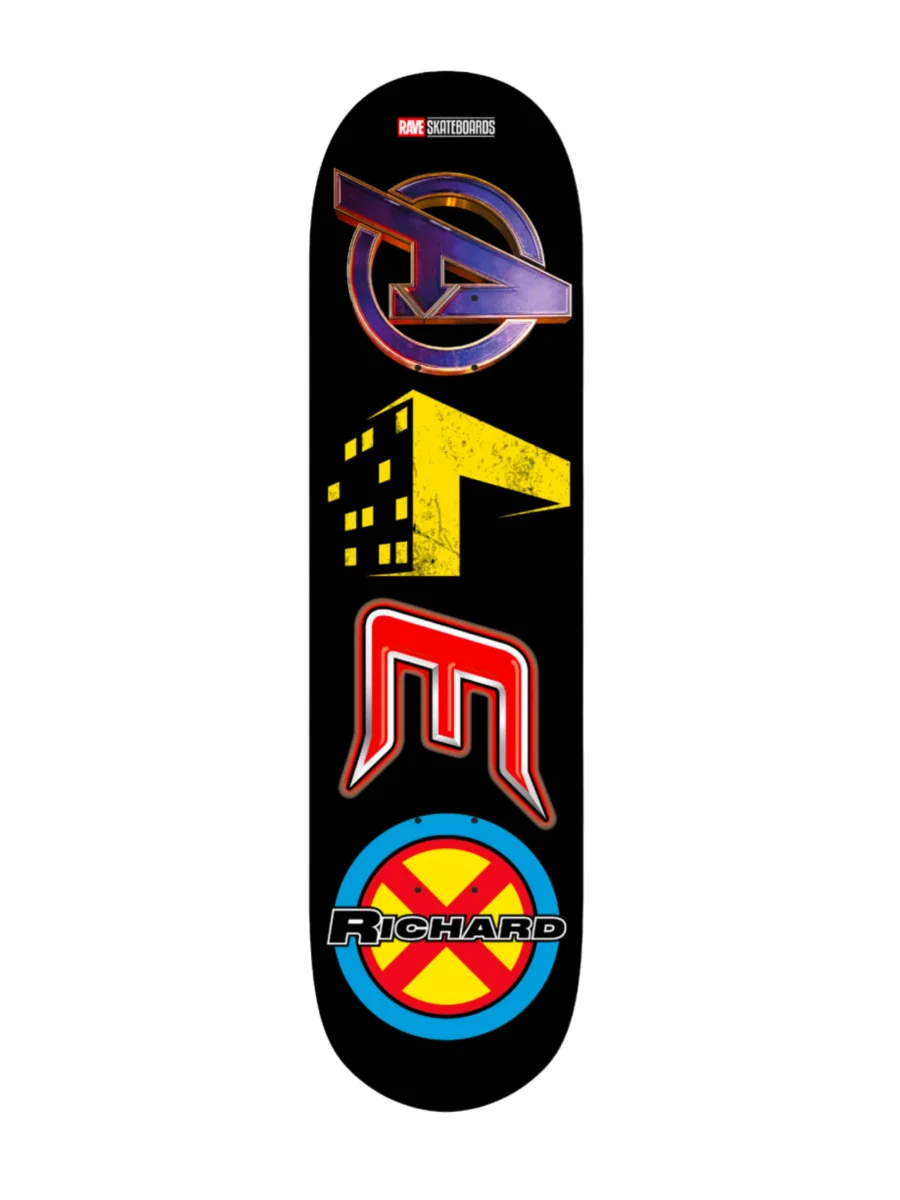 Tabla de skate Rave Skateboards Alex Richard Pro – 8.25″